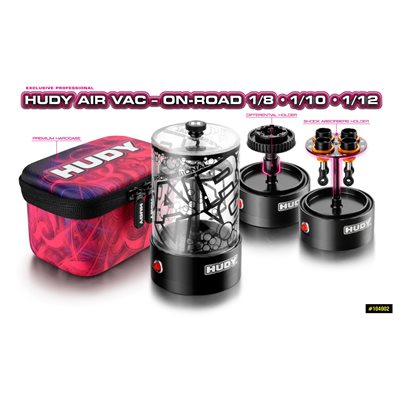 HUDY AIR VAC - ONROAD 1 / 8, 1 / 10, 1 / 12