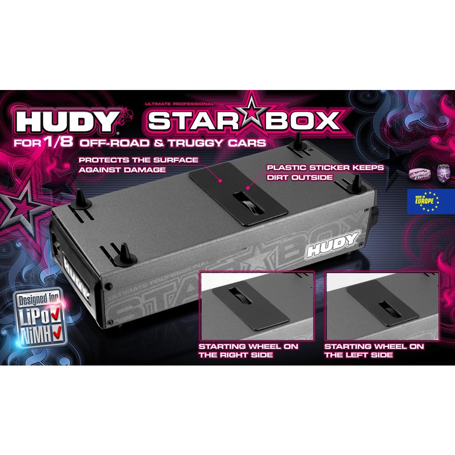 HUDY STAR-BOX TRUGGY & OFF-ROAD 1 / 8