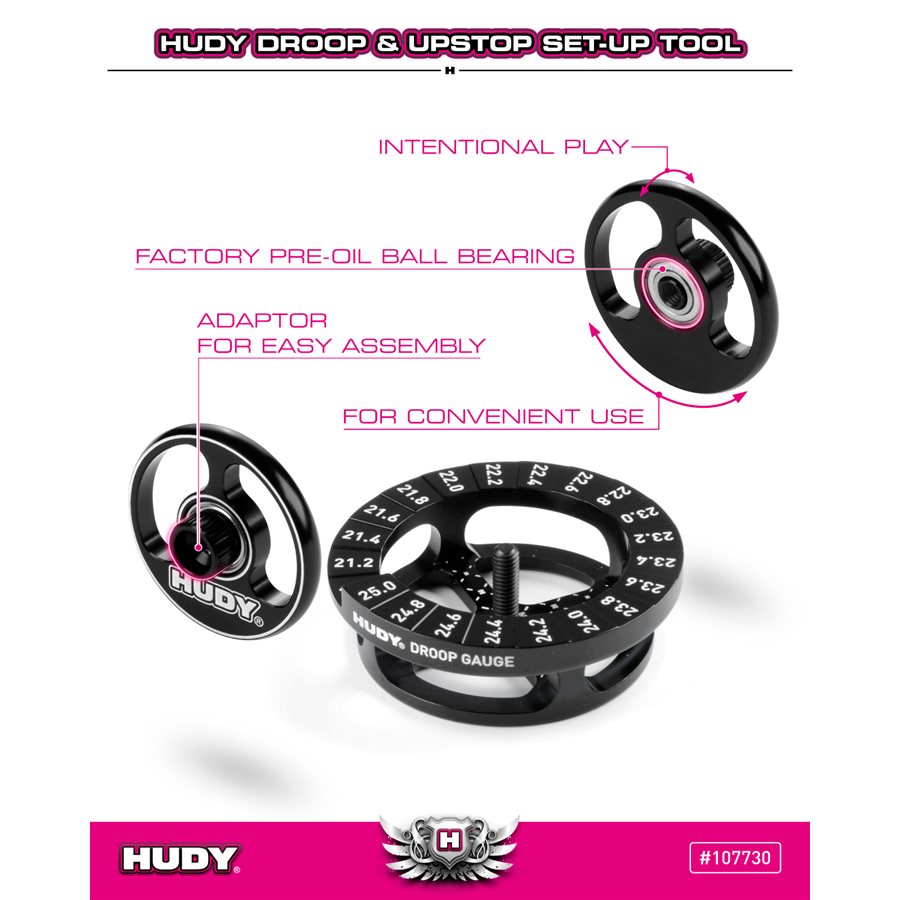 HUDY DROOP & UPSTOP SET-UP TOOL