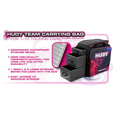 HUDY 1/10 & 1/8 On Road Carrying Bag + Tool Bag – Exclusive