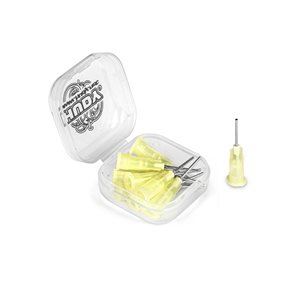 HUDY GLUE TIP NEEDLE 0.8MM - STRAIGHT (10)