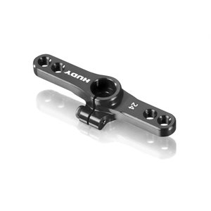 ALU CLAMP THROTTLE SERVO HORN - HITEC - OFFSET - 2-HOLE - 24T