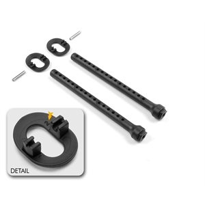 FRONT BODY MOUNT SET +2MM HEIGHT