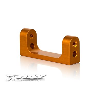 T3 ALU LOWER REAR SUSPENSION 1-PIECE HOLDER - ORANGE