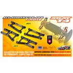 ALU FRONT SUSPENSION ARM - 1-HOLE - SWISS 7075 T6