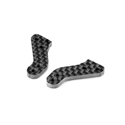 GRAPHITE EXTENSION PLATE FOR ALU STEERING BLOCK (2)