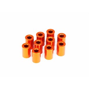 ALU SHIM 3x6x9.0MM - ORANGE (10)