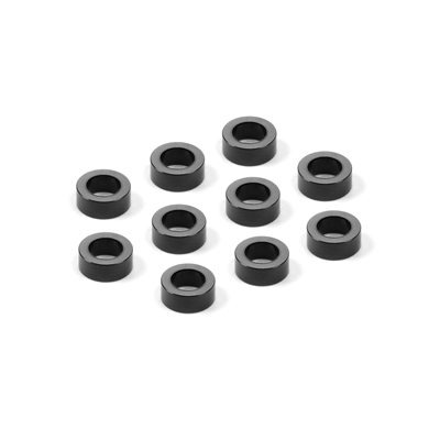 ALU SHIM 3x5x2.0MM - BLACK (10)