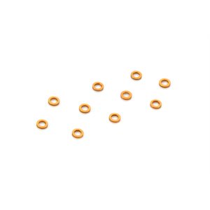 ALU SHIM 3x5x1.0MM - ORANGE (10)