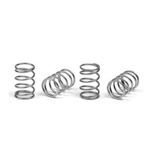 XRAY PROGRESSIVE SPRING-SET D=1.5 (17.5 LB) SILVER (4)