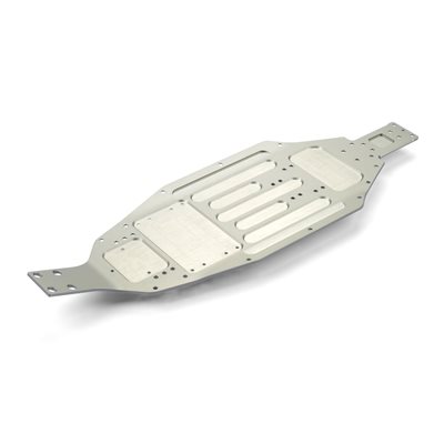 XB2 / XT2 ALU CHASSIS 1-PIECE - 2.5MM - LONG - SWISS 7075 T6