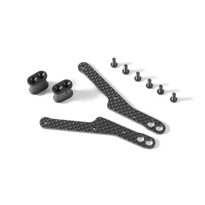 GRAPHITE CHASSIS SIDE GUARD BRACE