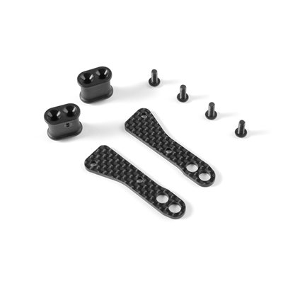 GRAPHITE CHASSIS SIDE GUARD BRACE - SOFT GRAPHITE CHASSIS SIDE GUARD BRACE - SOFT