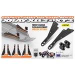 GRAPHITE CHASSIS SIDE GUARD BRACE - STIFF