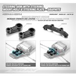COMPOSITE STEERING ARM WITH STEERING MOUNT HOLE (2)