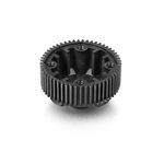 COMPOSITE GEAR DIFFERENTIAL CASE WITH PULLEY 53T - LCG - NARROW - GRAPHITE