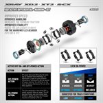 XRAY XB2 ACTIVE DIFFERENTIAL - NARROW - SET