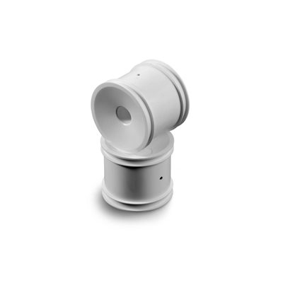 ST TRUCK WHEEL AERODISK WITH 12MM HEX - WHITE (2)