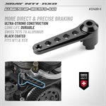 ALU BRAKE POST ARM - SWISS 7075 T6 - BLACK