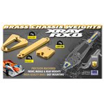 BRASS CHASSI WEIGHT REAR 25G