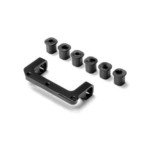ALU UPPER ARM HOLDER RIGHT - BLACK - SET