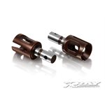XB808 F / R DIFF OUTDRIVE ADAPTER - LIGHTW. - HUDY SPRING STEEL™ (2)