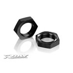 WHEEL NUT - RIBBED - HARD COATED (2)