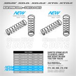 XRAY REAR SPRING 82MM - 4 DOTS (2)