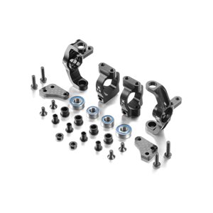 ALU STEERING BLOCKS & 7° C-HUBS - SET