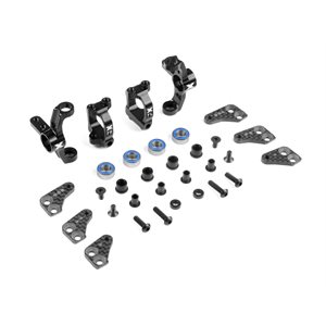 ALU STEERING BLOCKS & 7° C-HUBS - LIGHTWEIGHT - SET