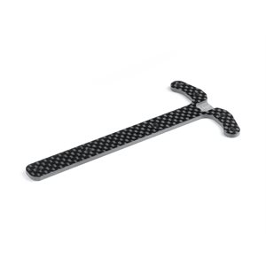 CARBON CHASSIS T-BRACE - REAR