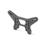 GRAPHITE SHOCK TOWER FOR HS BULKHEAD - REAR - 3.5MM - LOWER