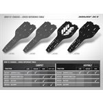 X1'19 GRAPHITE CHASSIS 2.5MM - HARD