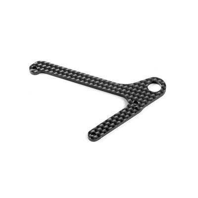 X1'17 GRAPHITE LOWER SUSPENSION ARM 2.5MM