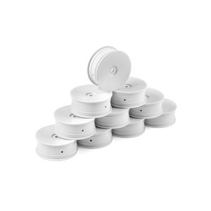 HUDY 1 / 10 OFF-ROAD WHEEL - 2WD – FRONT – WHITE (10)