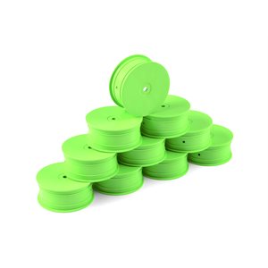 HUDY 1 / 10 OFF-ROAD WHEEL - 4WD – FRONT – GREEN (10)