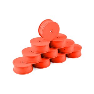 HUDY 1 / 10 OFF-ROAD WHEEL - 4WD – FRONT – ORANGE (10)