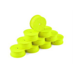 HUDY 1 / 10 OFF-ROAD WHEEL - 4WD – FRONT – YELLOW (10)