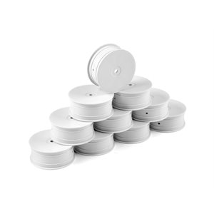 HUDY 1 / 10 OFF-ROAD WHEEL - 4WD – FRONT – WHITE (10)