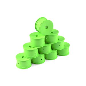 HUDY 1 / 10 OFF-ROAD WHEEL - 2WD / 4WD – REAR – GREEN (10)
