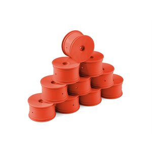 HUDY 1 / 10 OFF-ROAD WHEEL - 2WD / 4WD – REAR – ORANGE (10)