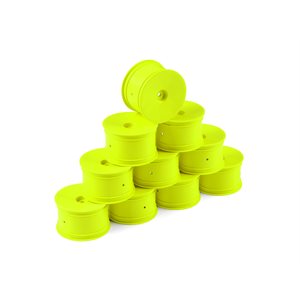 HUDY 1 / 10 OFF-ROAD WHEEL - 2WD / 4WD – REAR – YELLOW (10)