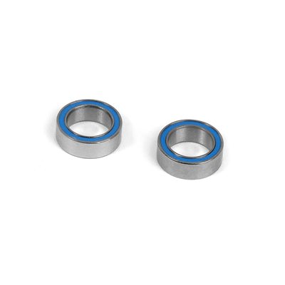 HIGH-SPEED BALL-BEARING 1 / 4"x3 / 8"x1 / 8" RUBBER SEALED (2)